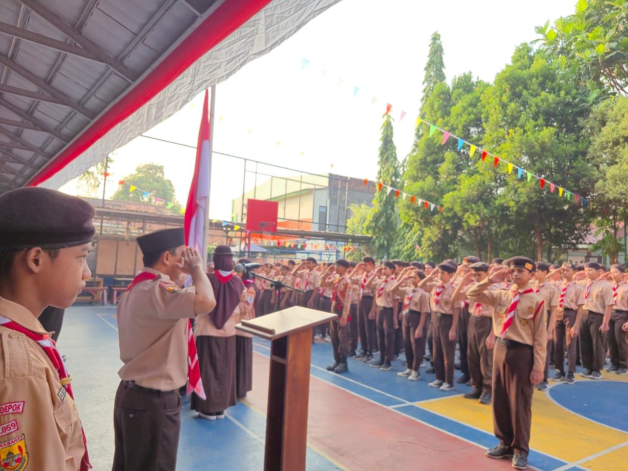 Upacara Hari Pramuka ke-65