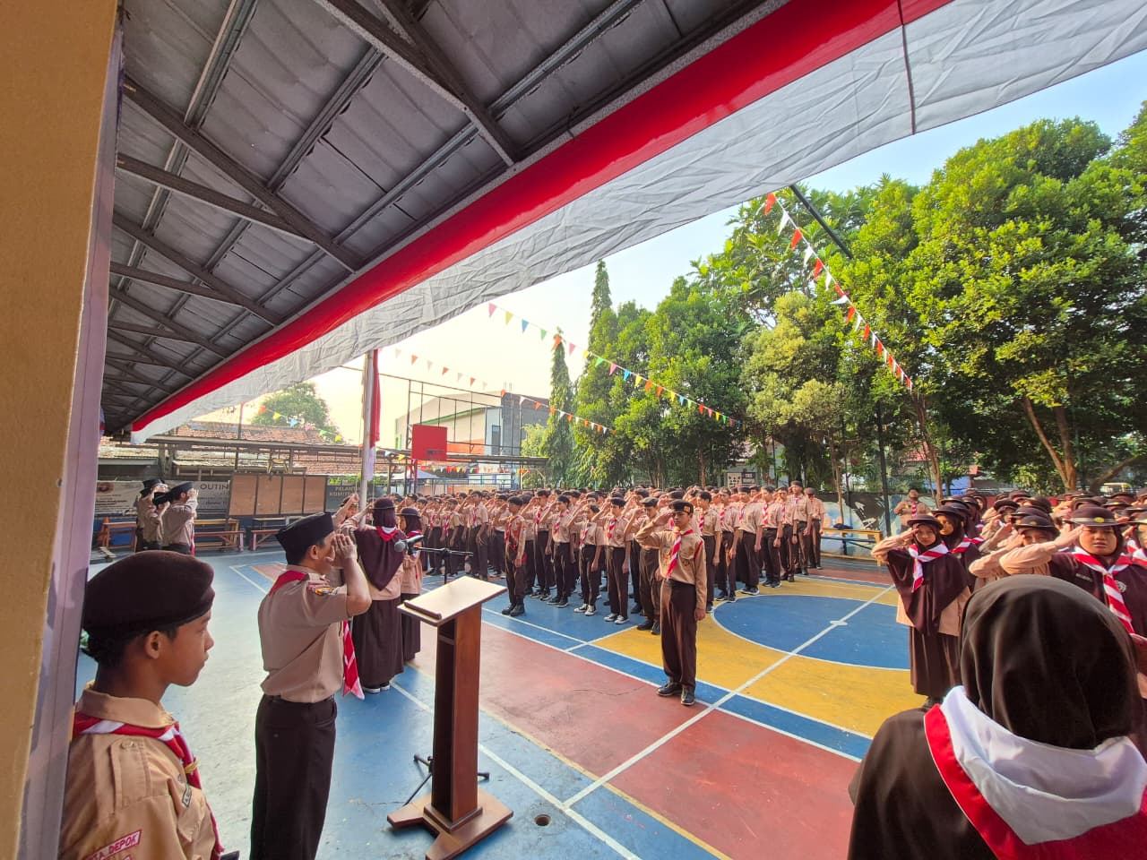 Upacara Hari Pramuka ke-65