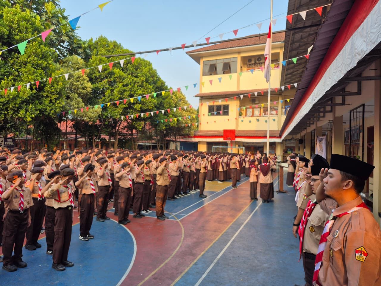 Upacara Hari Pramuka ke-65