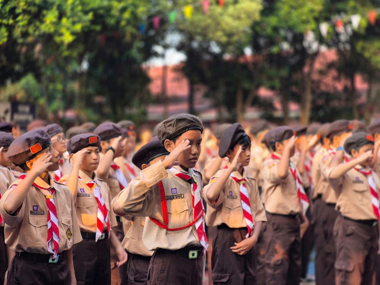 Upacara Hari Pramuka ke-65